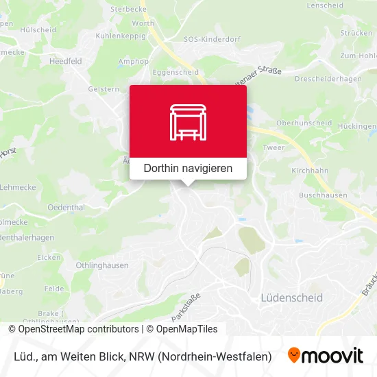 Lüd., am Weiten Blick Karte