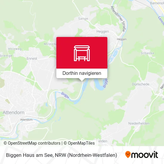 Biggen Haus am See Karte