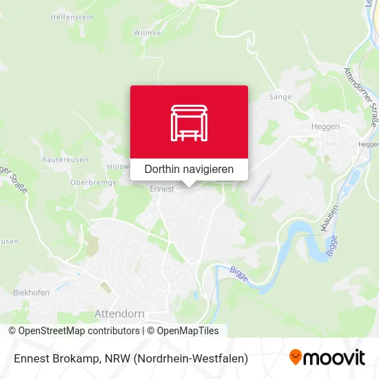 Ennest Brokamp Karte