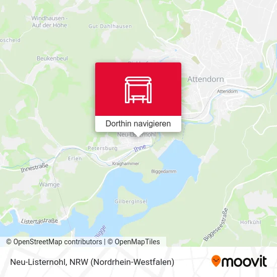 Neu-Listernohl Karte