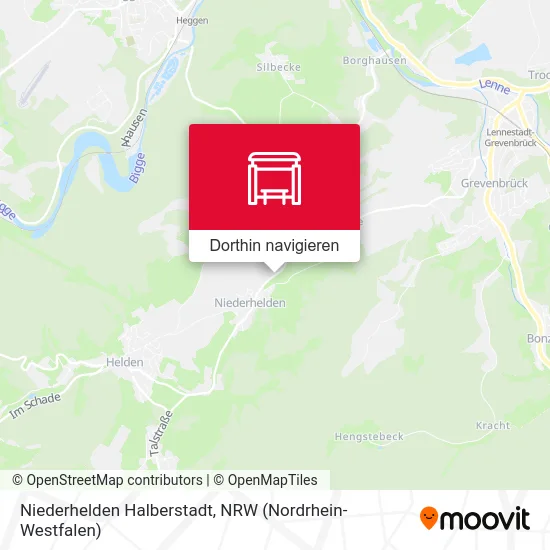 Niederhelden Halberstadt Karte