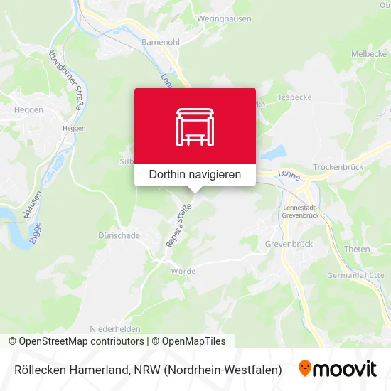 Röllecken Hamerland Karte