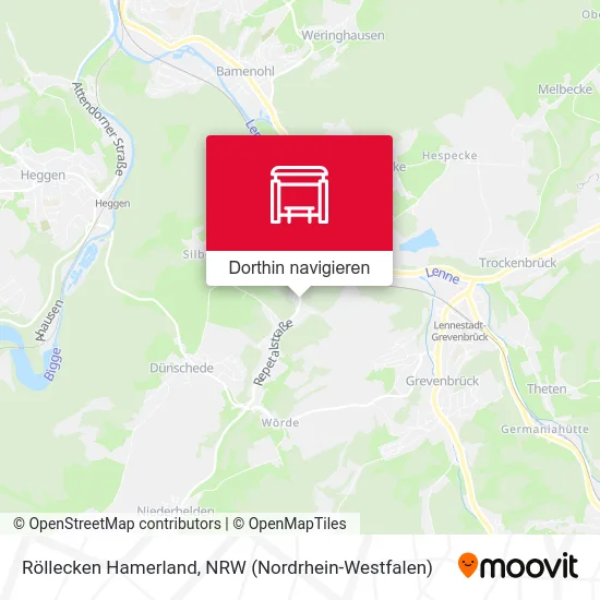 Röllecken Hamerland Karte
