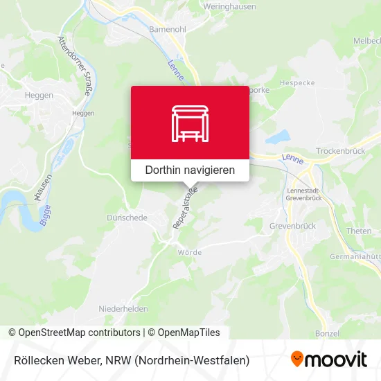 Röllecken Weber Karte