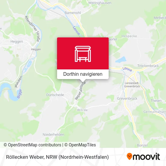 Röllecken Weber Karte