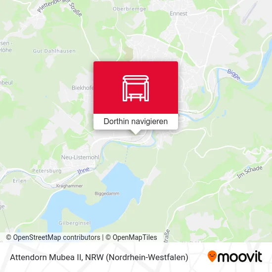 Attendorn Mubea II Karte