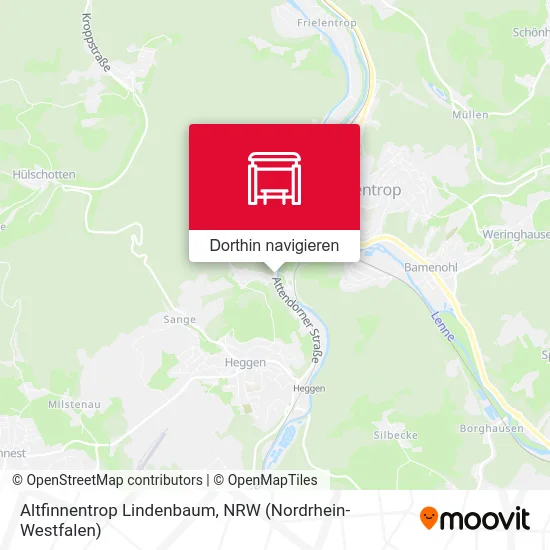 Altfinnentrop Lindenbaum Karte