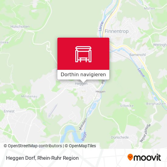 Heggen Dorf Karte