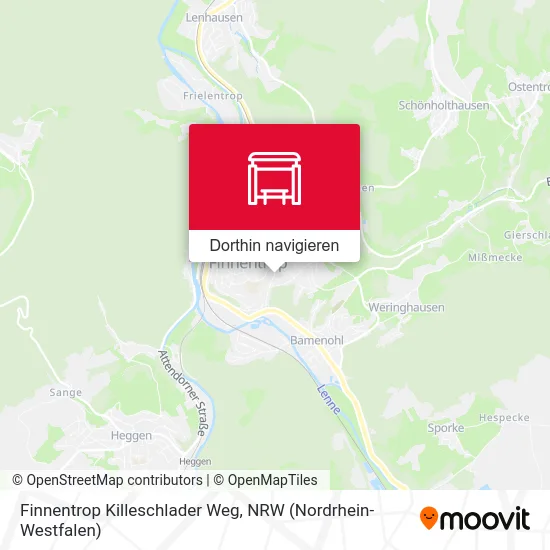 Finnentrop Killeschlader Weg Karte