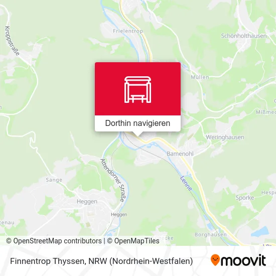 Finnentrop Thyssen Karte