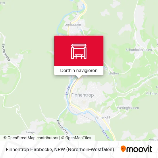 Finnentrop Habbecke Karte