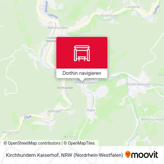 Kirchhundem Kaiserhof Karte