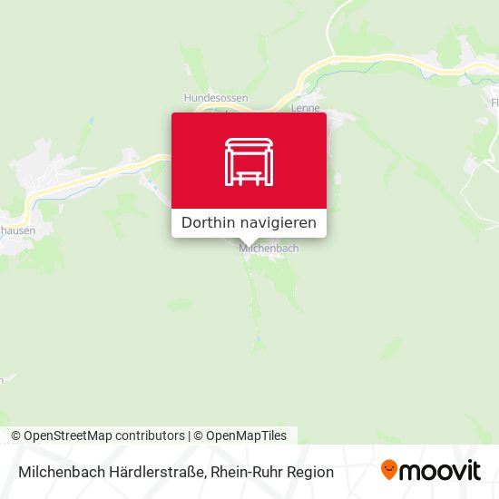 Milchenbach Härdlerstraße Karte