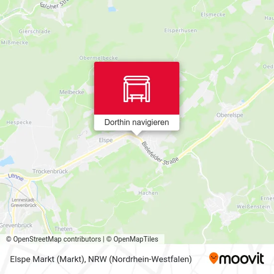 Elspe Markt Karte