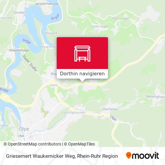 Griesemert Waukemicker Weg Karte