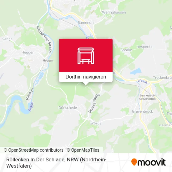 Röllecken In Der Schlade Karte