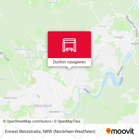 Ennest Benzstraße Karte