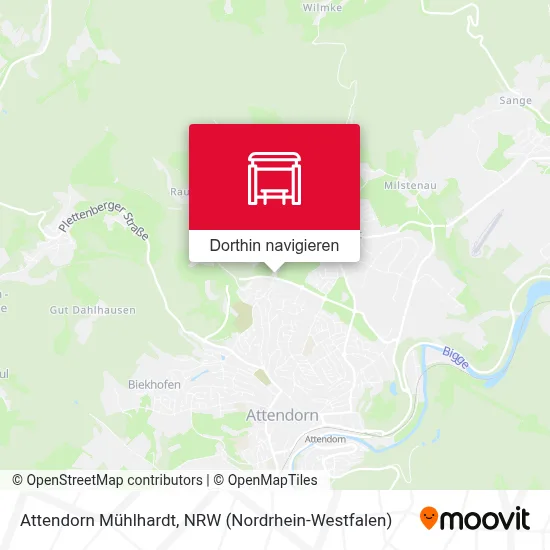 Attendorn Mühlhardt Karte