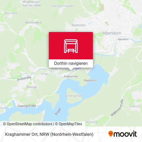 Kraghammer Ort Karte