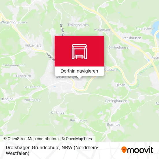 Drolshagen Grundschule Karte