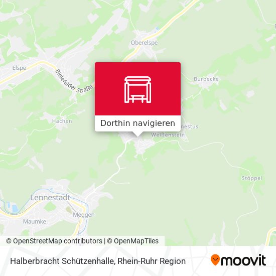 Halberbracht Schützenhalle Karte