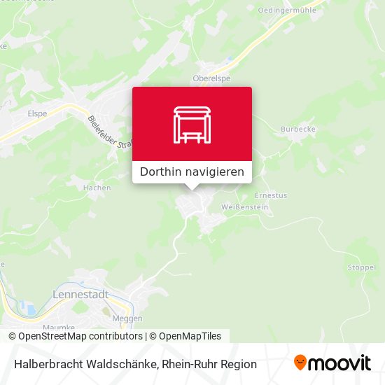 Halberbracht Waldschänke Karte