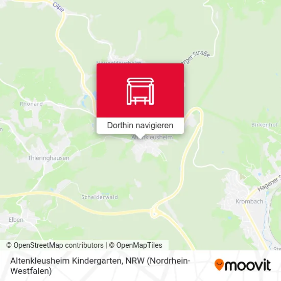 Altenkleusheim Kindergarten Karte