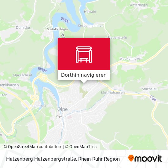 Hatzenberg Hatzenbergstraße Karte