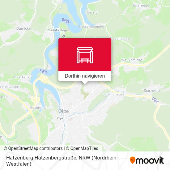 Hatzenberg Hatzenbergstraße Karte