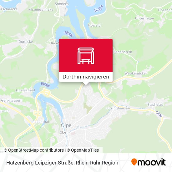 Hatzenberg Leipziger Straße Karte