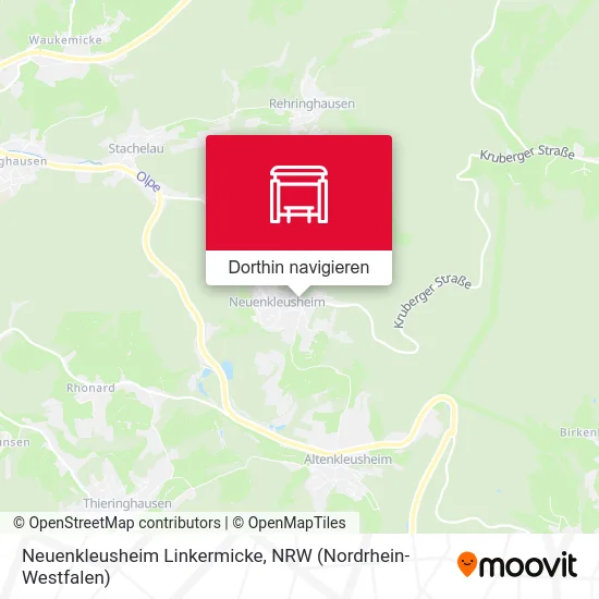 Neuenkleusheim Linkermicke Karte