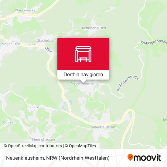 Neuenkleusheim Karte