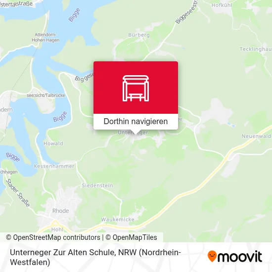 Unterneger Zur Alten Schule Karte
