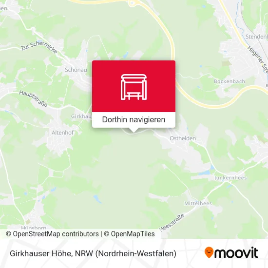 Girkhauser Höhe Karte