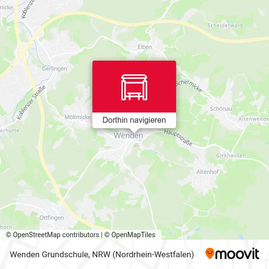 Wenden Grundschule Karte
