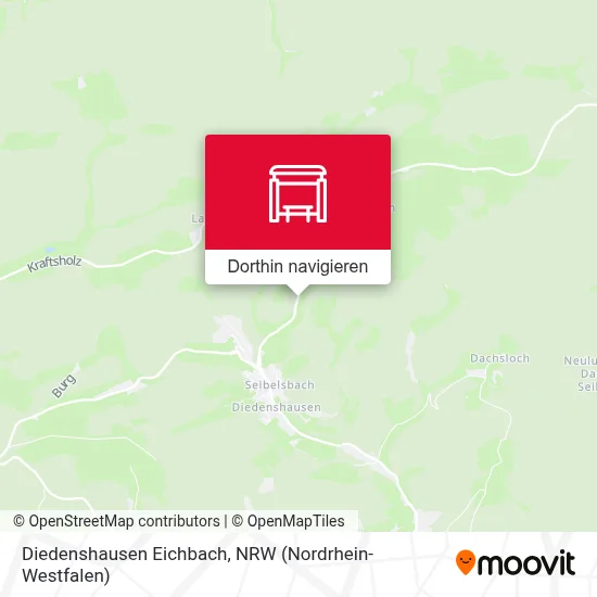 Diedenshausen Eichbach Karte