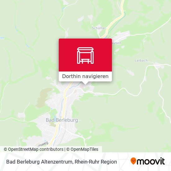 Bad Berleburg Altenzentrum Karte