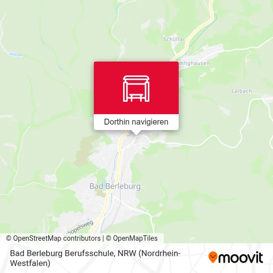Bad Berleburg Berufsschule Karte