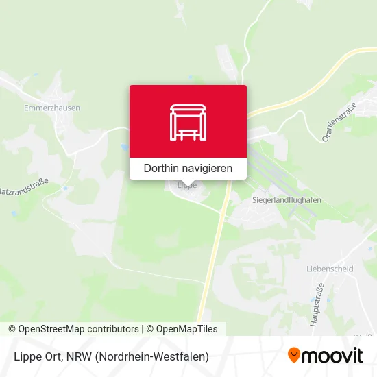 Lippe Ort Karte