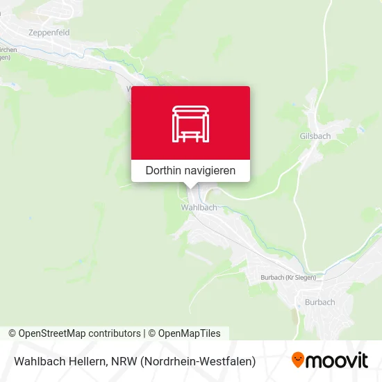 Wahlbach Hellern Karte