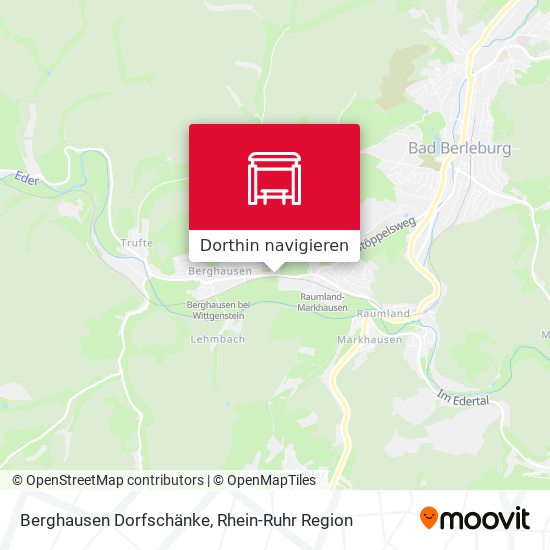 Berghausen Dorfschänke Karte