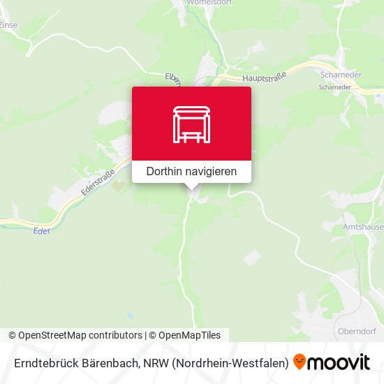 Erndtebrück Bärenbach Karte