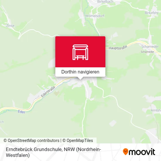 Erndtebrück Grundschule Karte