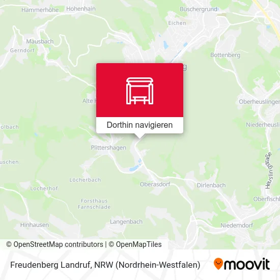 Freudenberg Landruf Karte