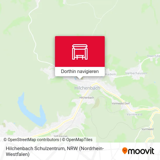 Hilchenbach Schulzentrum Karte