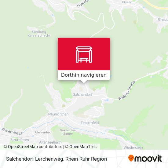 Salchendorf Lerchenweg Karte