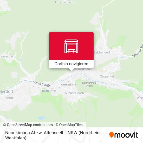 Neunkirchen Abzw. Altenseelb. Karte