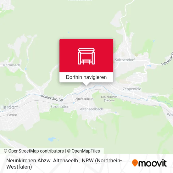 Neunkirchen Abzw. Altenseelb. Karte