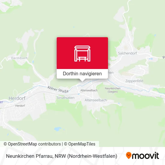 Neunkirchen Pfarrau Karte