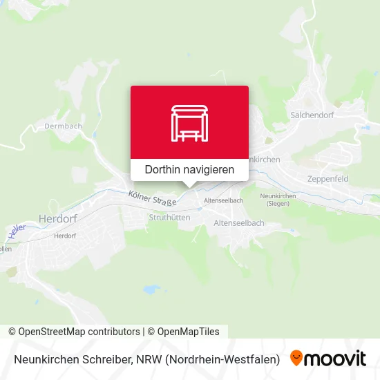 Neunkirchen Schreiber Karte